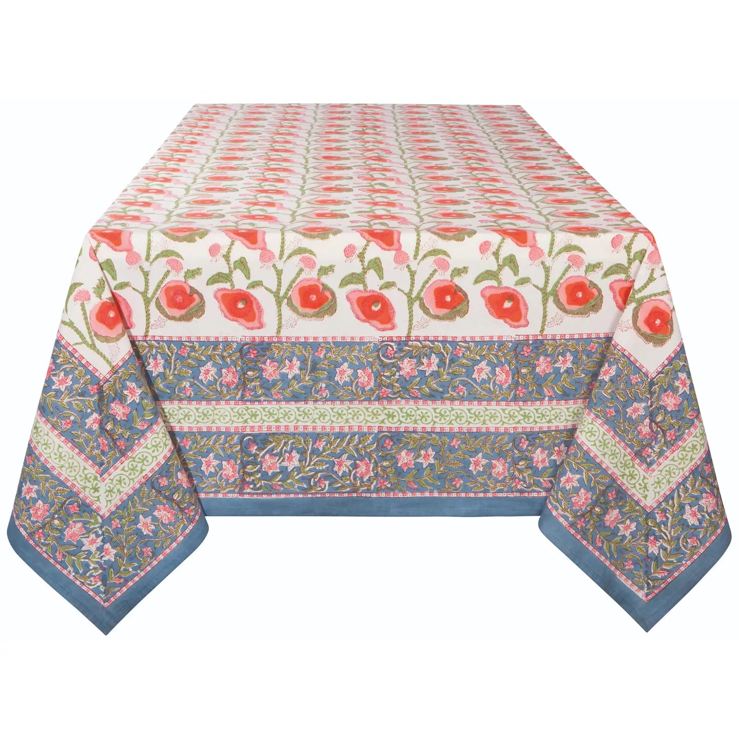 60x90 Poppy Tablecloth
