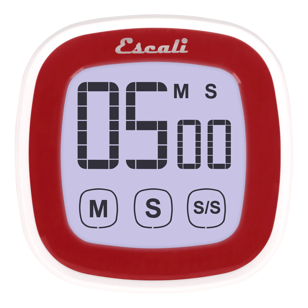 Touch Screen Digital Timer, Red