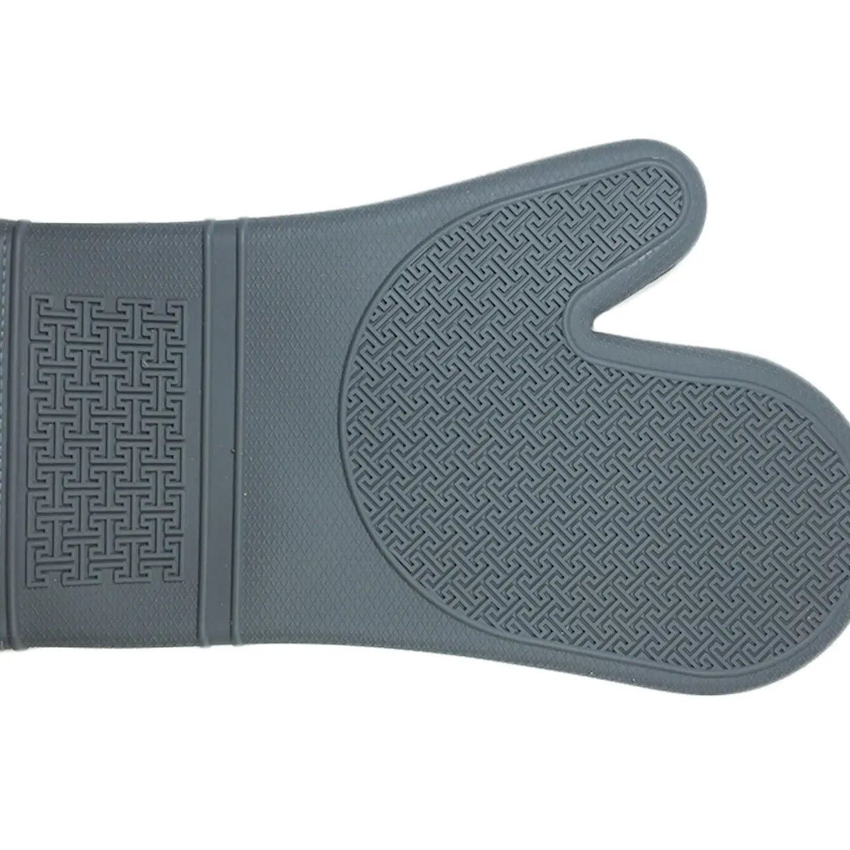 Silicone Oven Mitt Gray