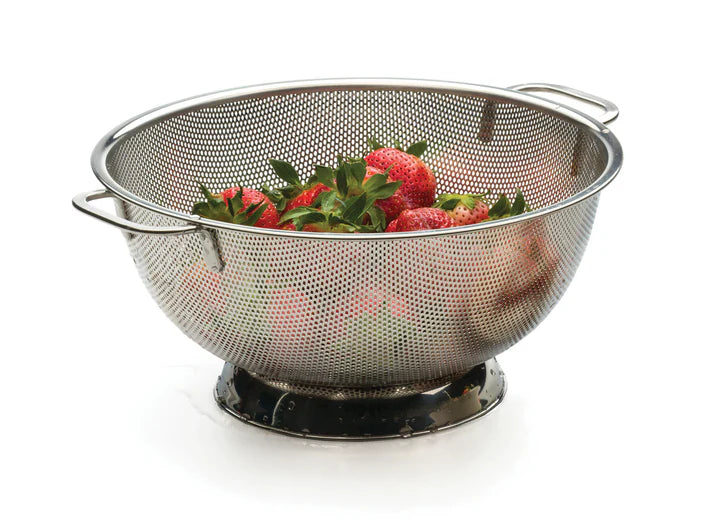 Colander 5qt Pierced Stainless