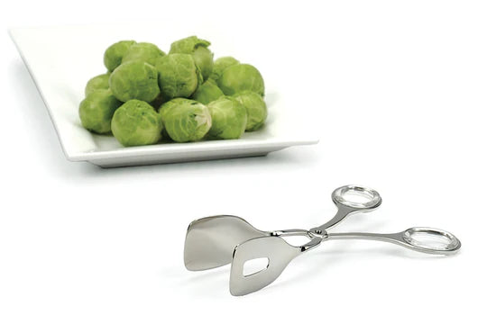 Serving Tongs, Small Stainless Steel