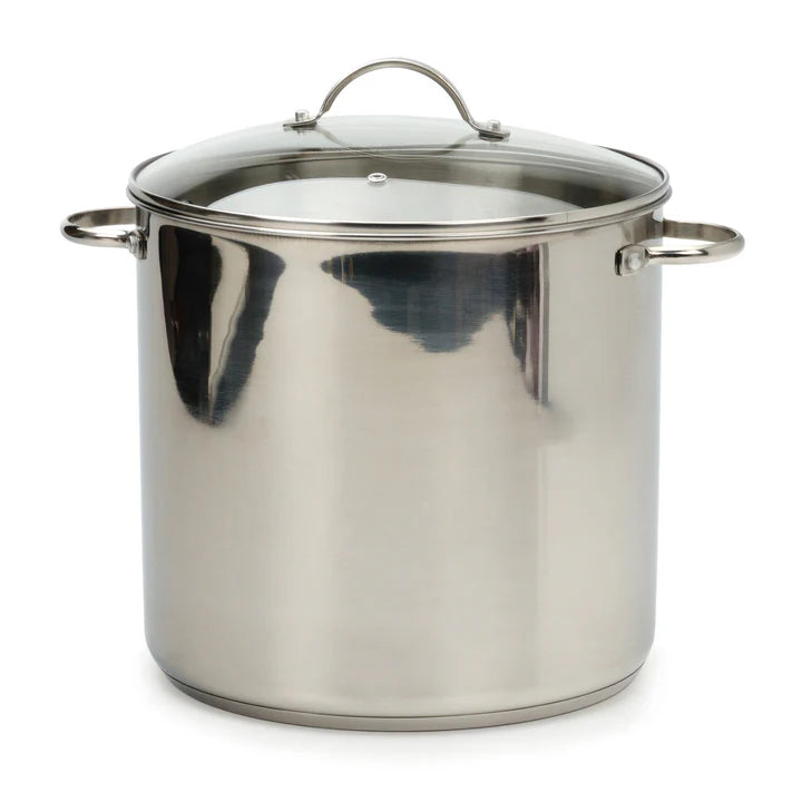 Stainless 16QT Stock Pot Induction