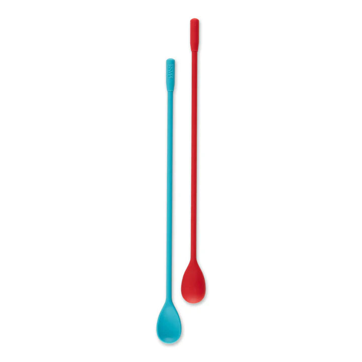S/2 Silicone Stir Spoons 10"