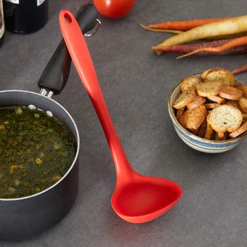 Ela's Silicone Ladle, Red