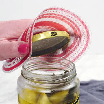 Silicone Jar Opener/Trivet Red