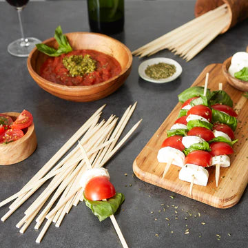 Bamboo Skewer 9" Flat, 50ct