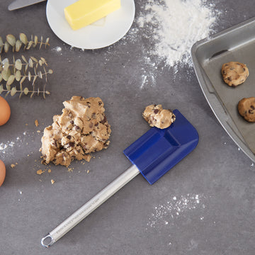 Large Blue Silicone Spatula