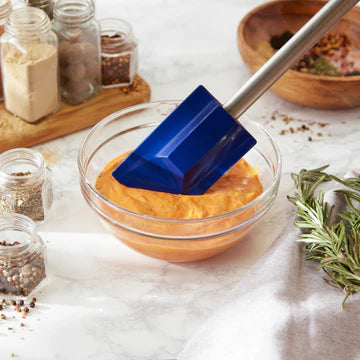 Large Blue Silicone Spatula