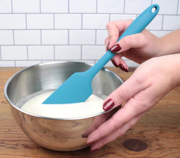Ela's Silicone Spatula, Turquoise
