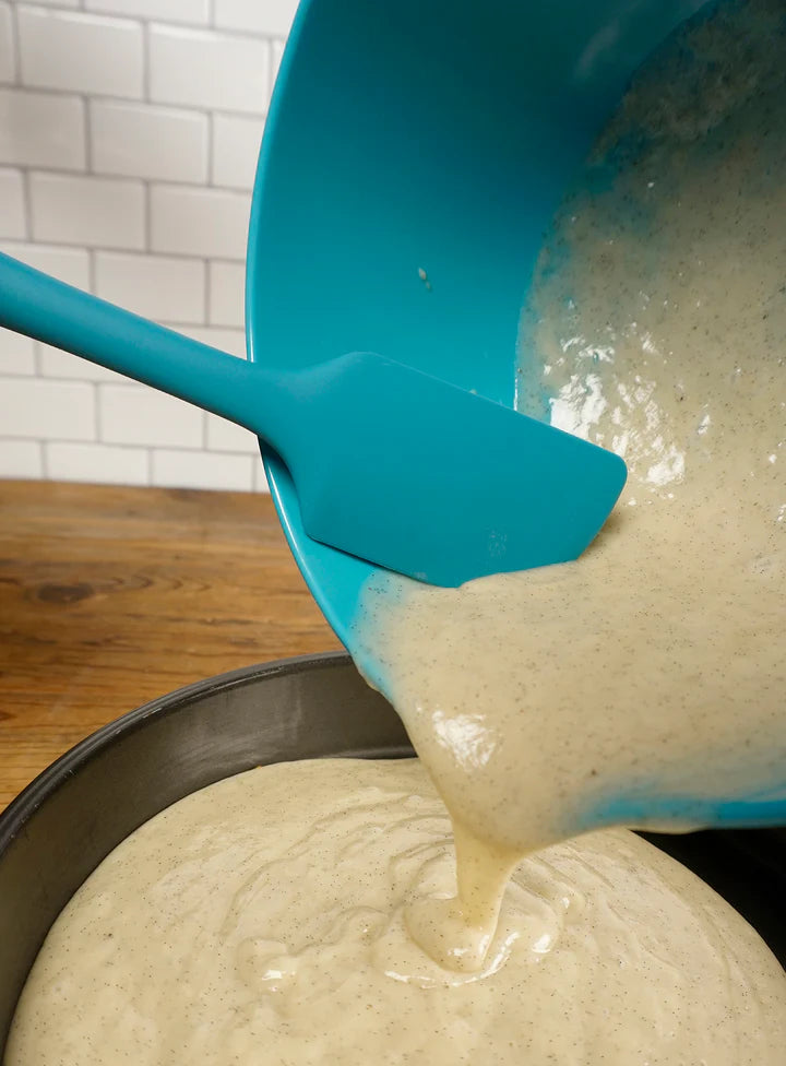 Ela's Silicone Spatula, Turquoise