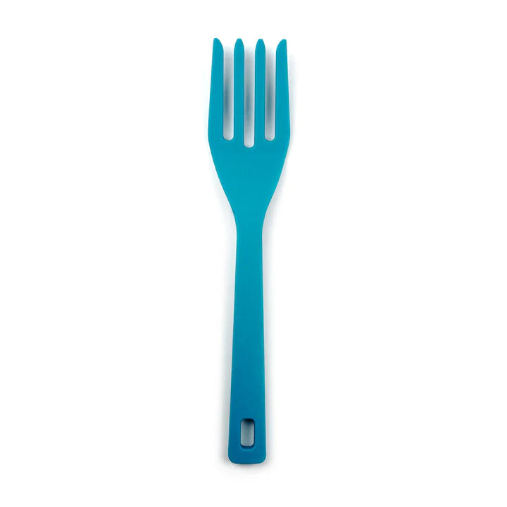 Silicone Fork, Turquoise