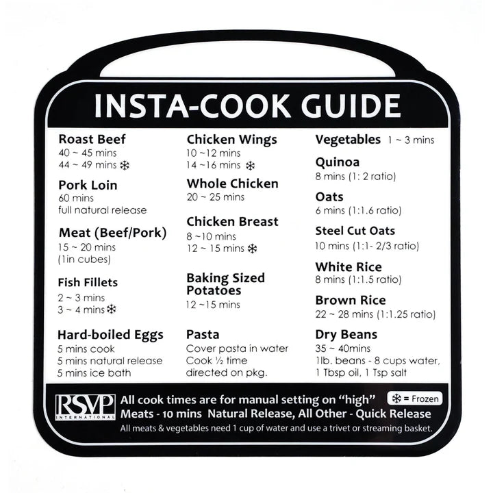 Insta Cook Label, Removable