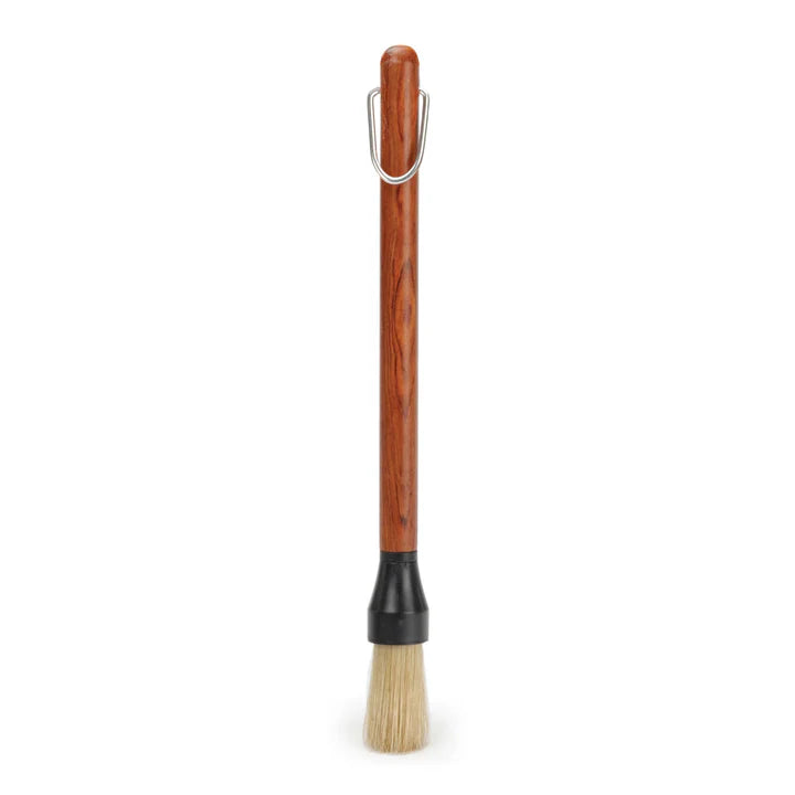 BBQ Round Basting Brush, Wood Long Handle
