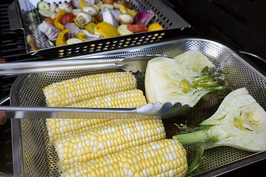 Pierced BBQ Roasting Pan