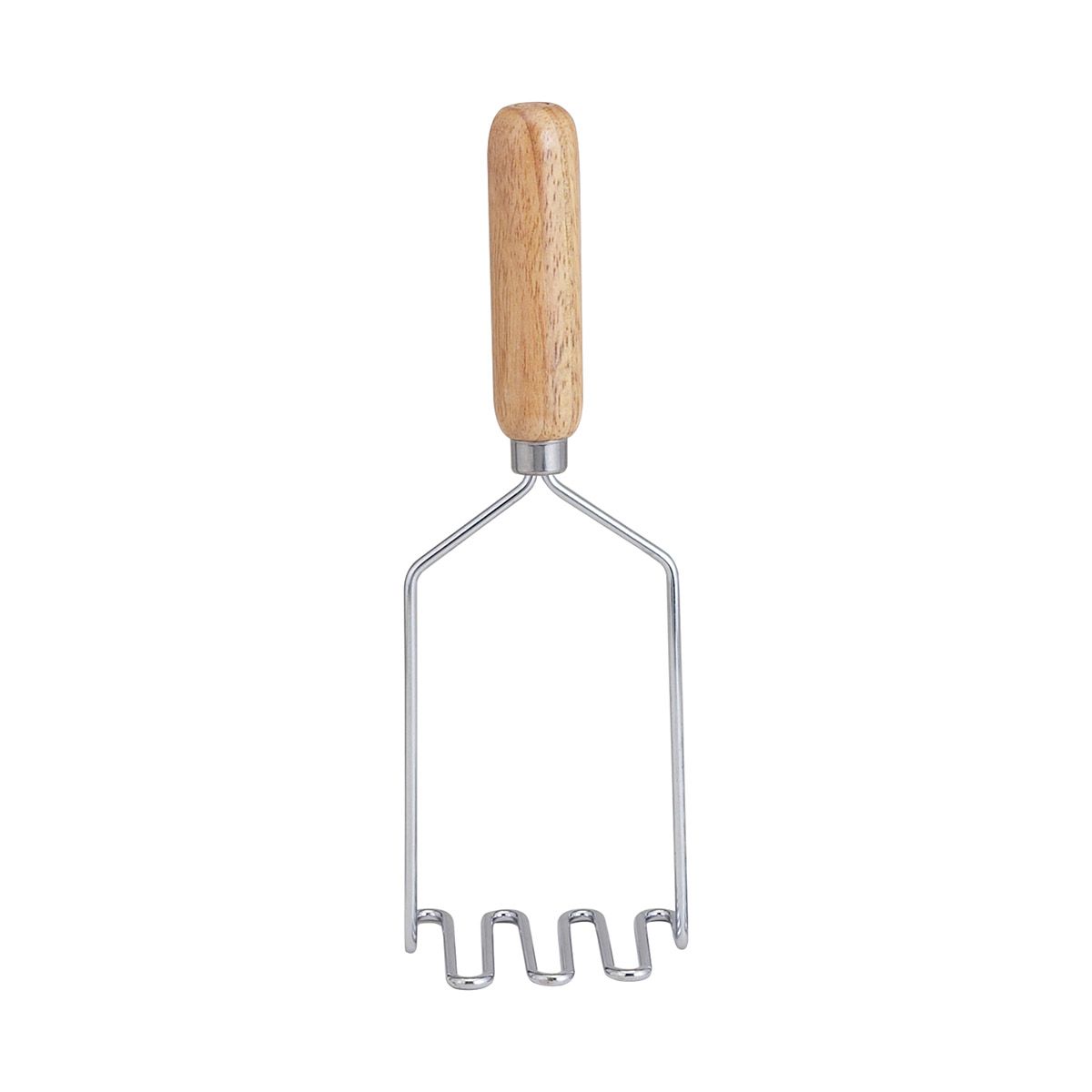 Potato Masher Wood Handle, Extra Long