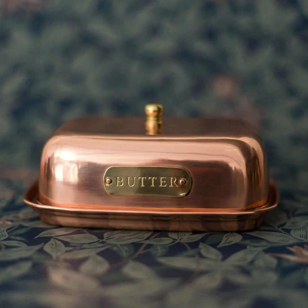 Copper Butter Dish