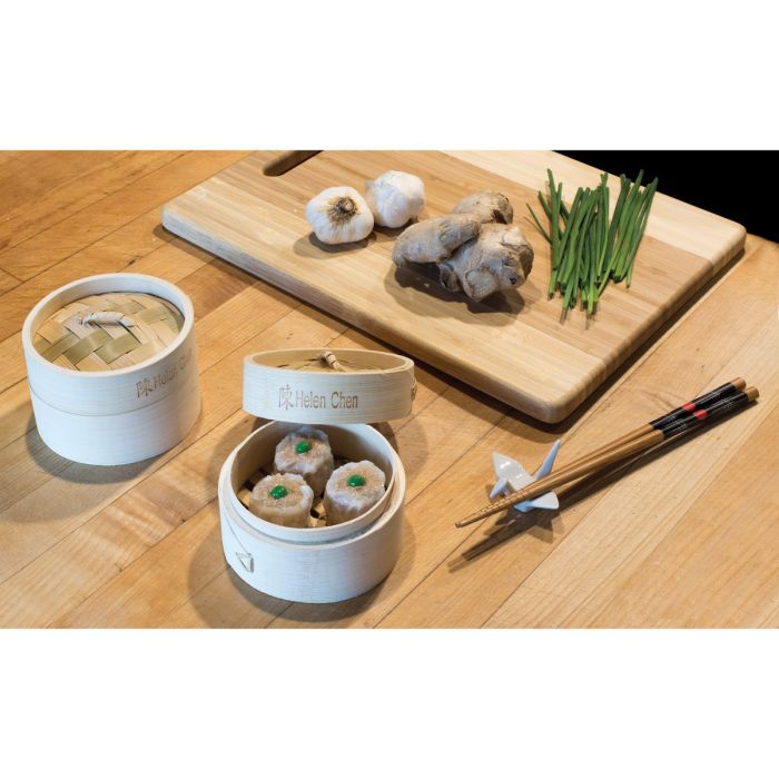 Bamboo 4" Dim Sum Steamer Set
