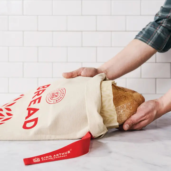 King Arthur's Lined Reusable Bread Bags (wax coated)