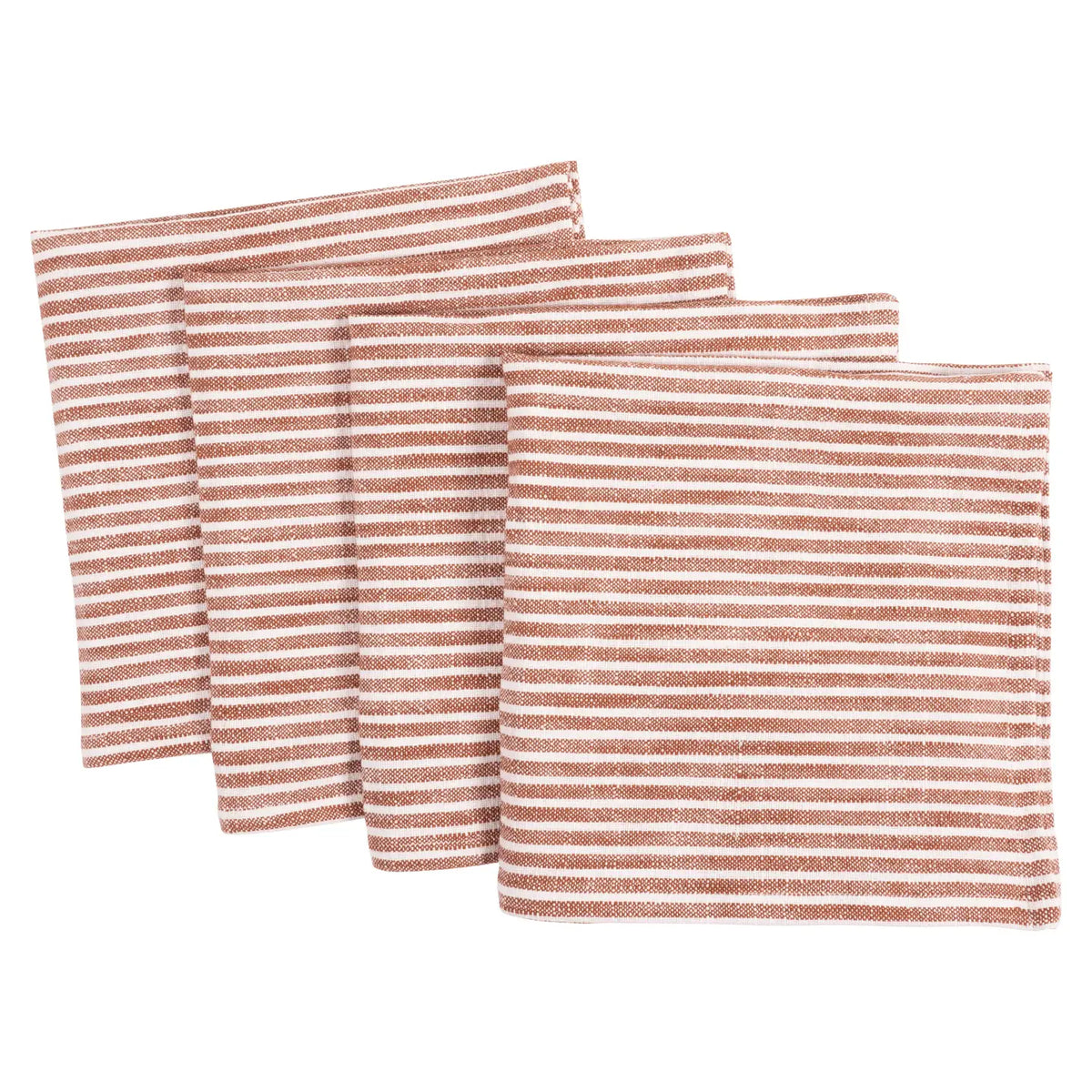 Sierra Set of 4 Monaco Slubbed Cotton Dinner Napkins