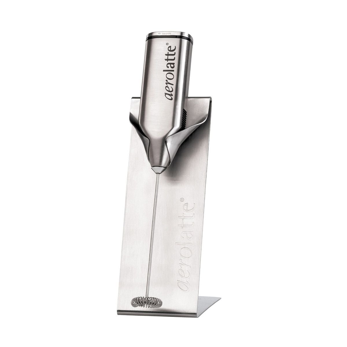 Stainless Aerolatte Frother With Stand
