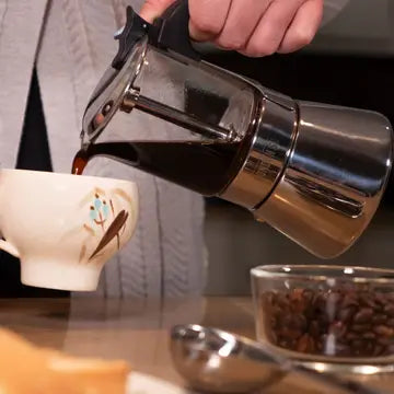 9C London Sip Glass Espresso Maker
