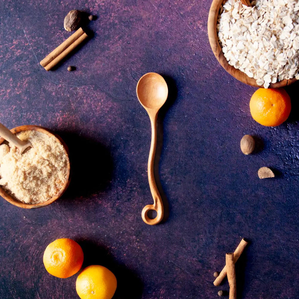 Willow Branch Hand-Carved Wooden Spoon