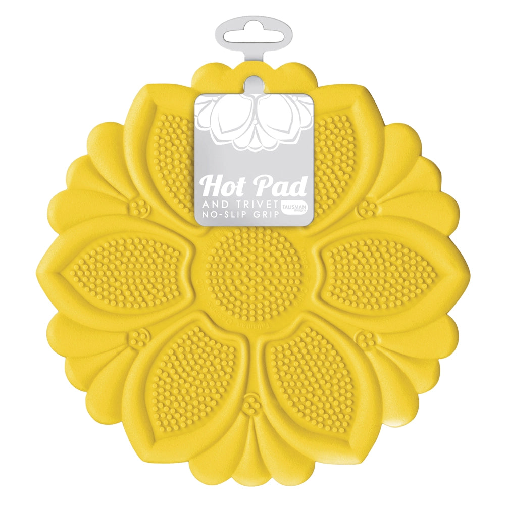 Yellow Silicone Trivet