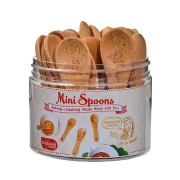 Bee Mini Spoon, Beechwood