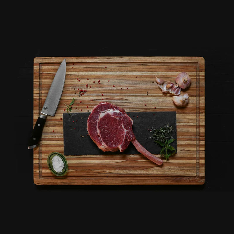 Traditional 24x18 Carving Board w/Hand Grip and Juice Canal