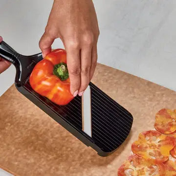 Mandoline Adjustable Slicer, Handheld, Black