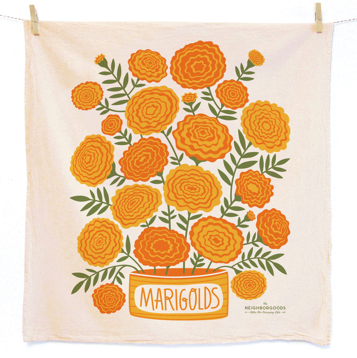 "Mari Berry" Floursack Dish Towel S/2