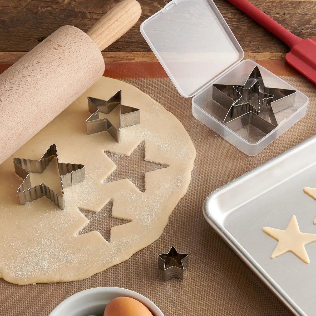 Star Cookie Cutters S/5