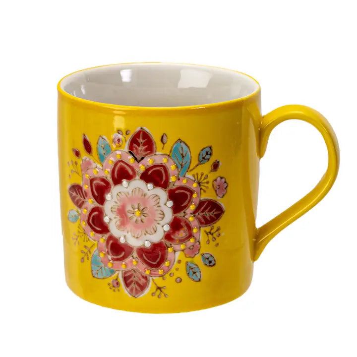 Mandala 11oz Manipura Seven Chakra Mug