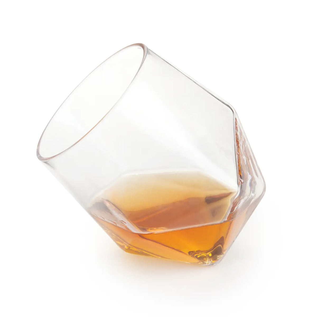 S/2 Faceted Crystal Tumblers, Seneca