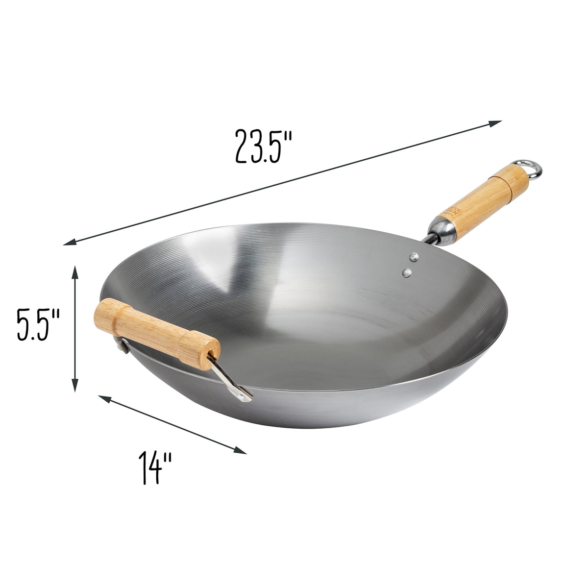 Joyce Chen Wok 14" Carbon Steel Classic