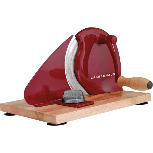 Red Heavy Duty Bread Slicer Machine