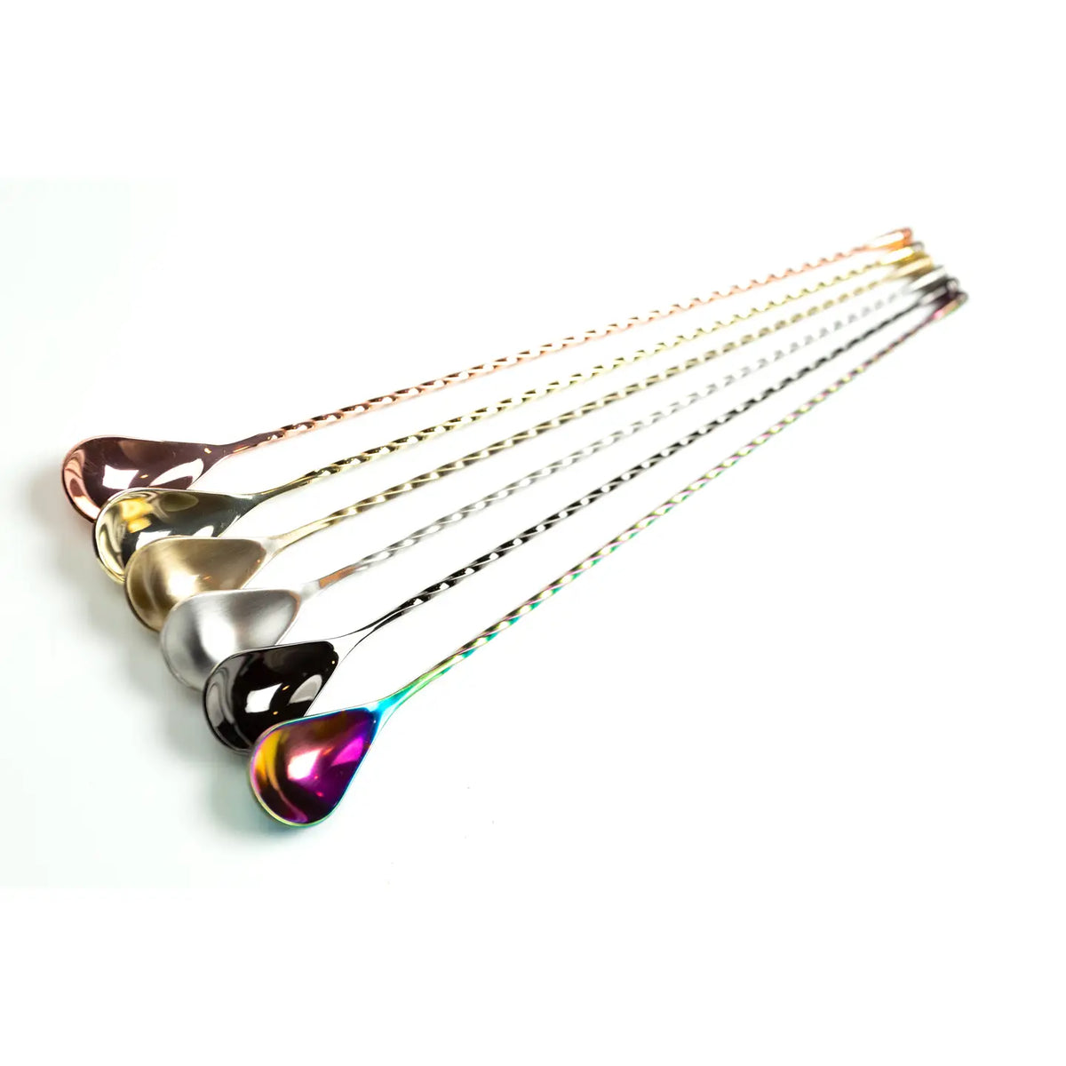 Extra Long Cocktail Spoon, 16" Silver
