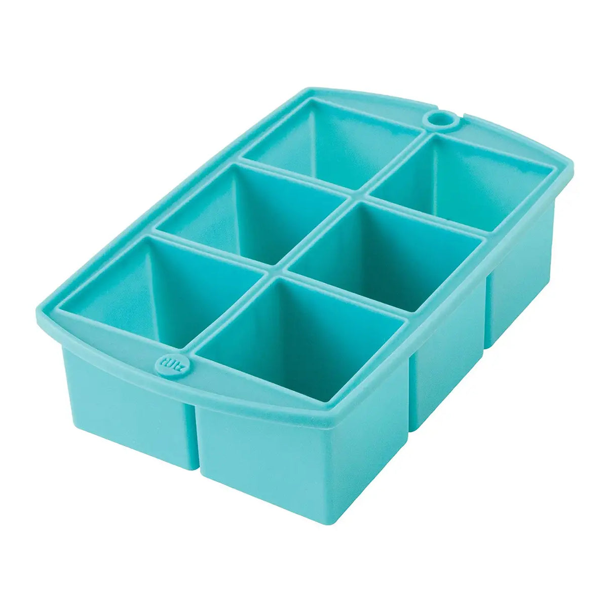 Mega Ice Block Tray, Teal, 7.25" X 4.5" X 2"