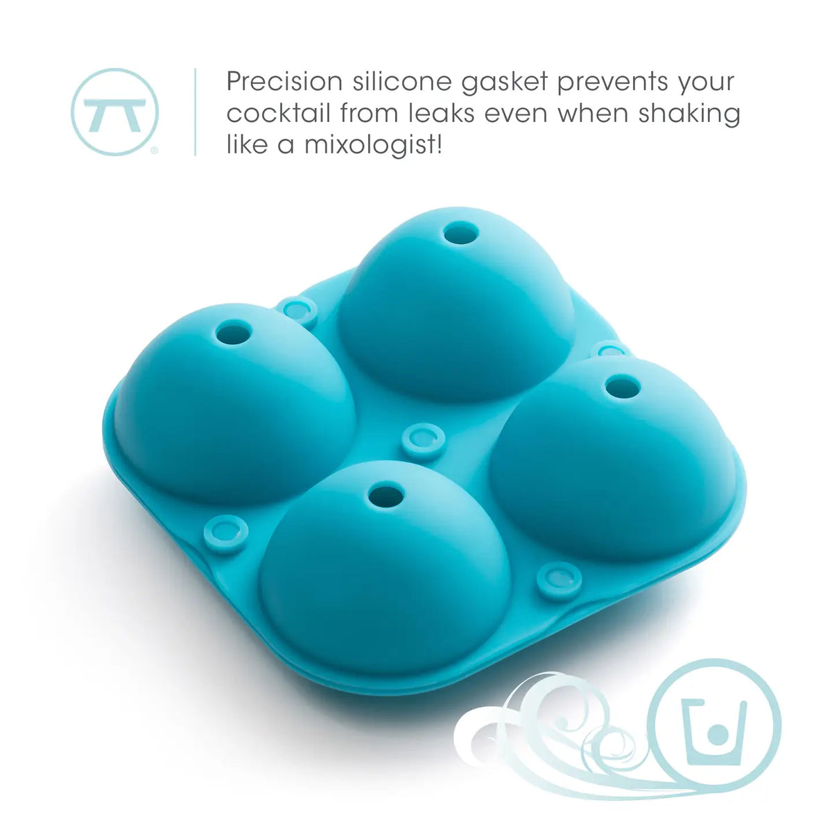 Silicone Ice Sphere x4