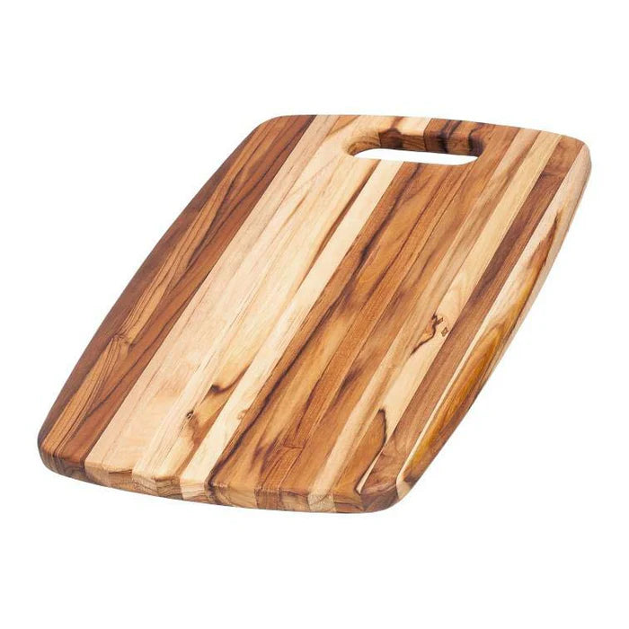 Edge Grain 18x12 Marine Cutting Board w/Centered Handle