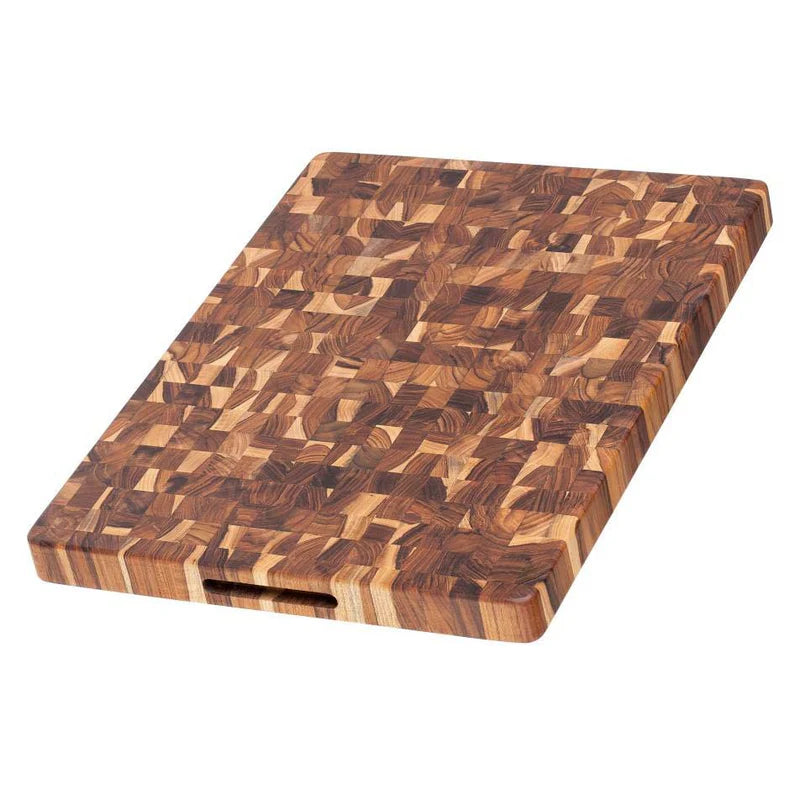 End Grain 20x15 Butcher Block Board w/Hand Grips