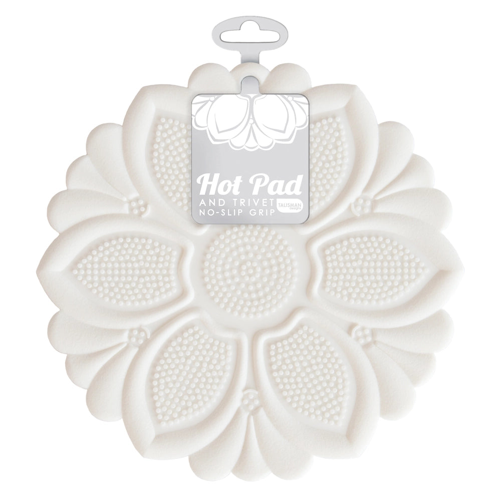 White Silicone Trivet