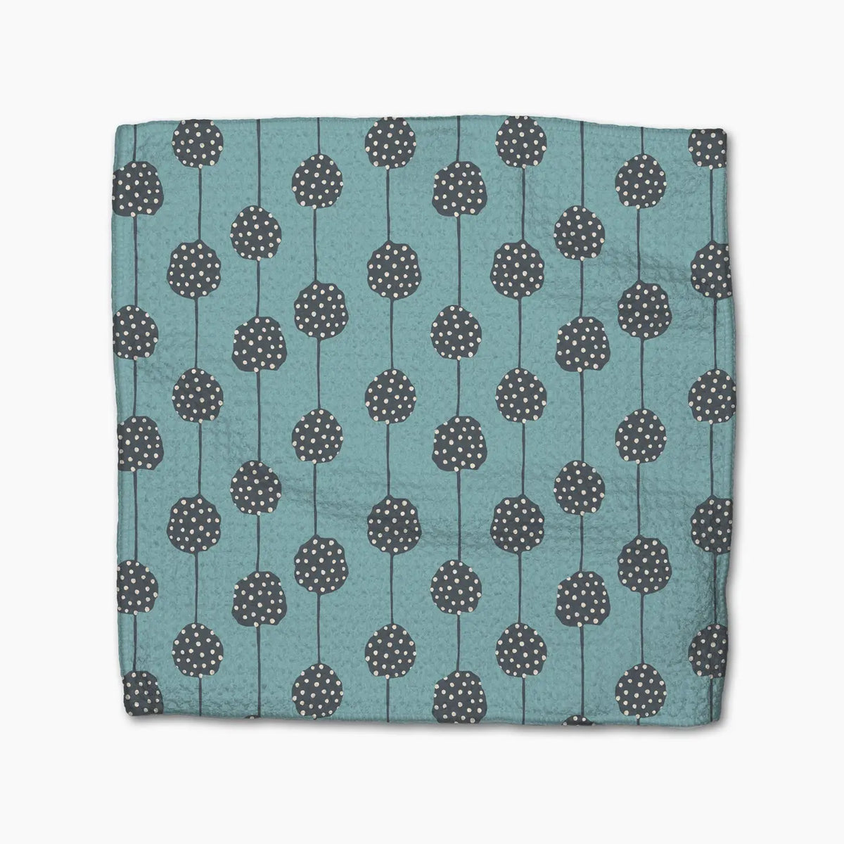 Polka Dot Blooms Dishcloth Set