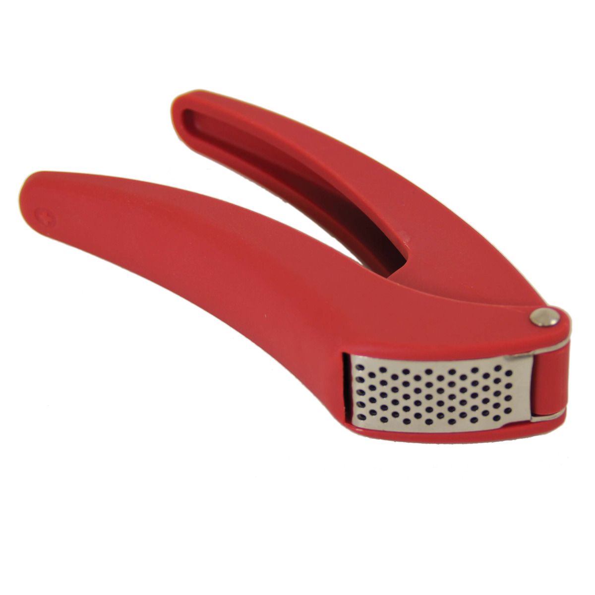 Red Easy Clean Garlic Press