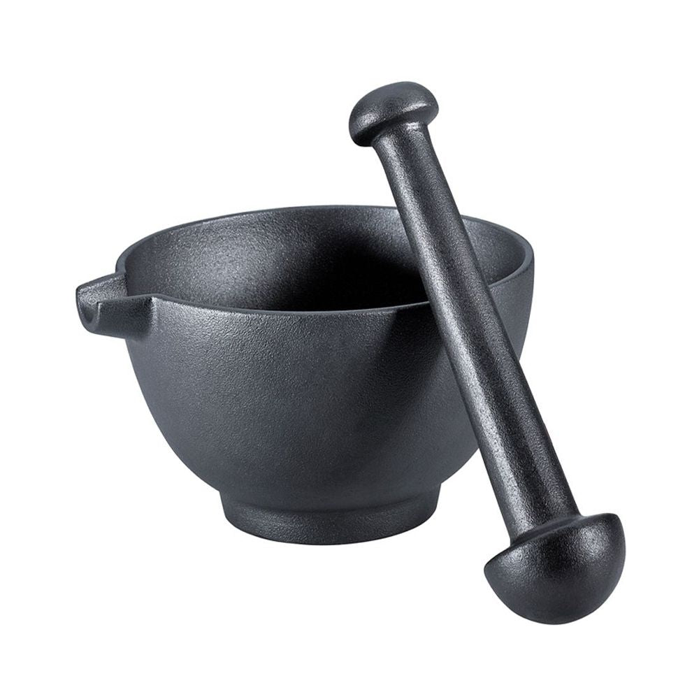 ZH XL Cast Iron Mortar & Pestle