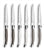 "Tradition" 6pc Steak Knife/Slotted Block Set