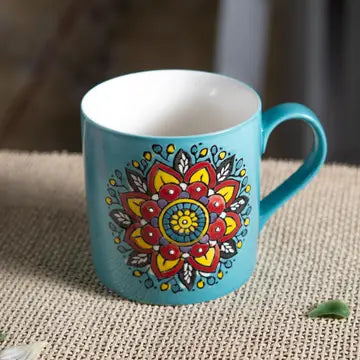 Mandala 11oz Vishuddha Seven Chakra Mug