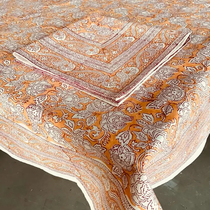Tablecloth 60x60 Rashmi Orange