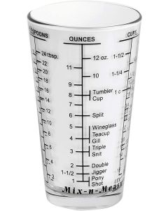 Mix N Measure Glass Black