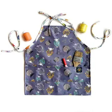 Kids Apron Plum Sheep Ages 2-8